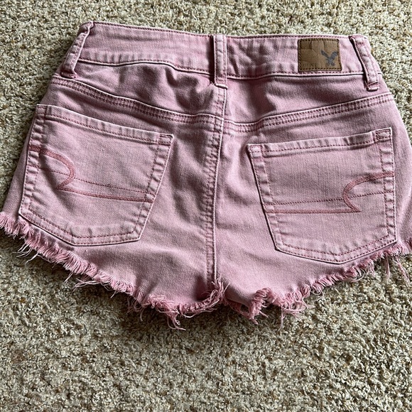 Mauve color AE shorts - Picture 4 of 4